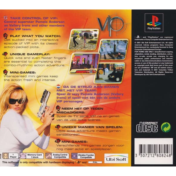 VIP Playstation 1 PS1 (Brugt)