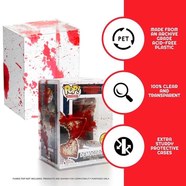 Funko Pop Box Protector Blood Effect 10-pack