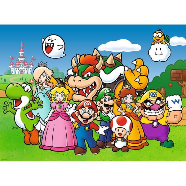 Super Mario puzzle XXL 100pcs