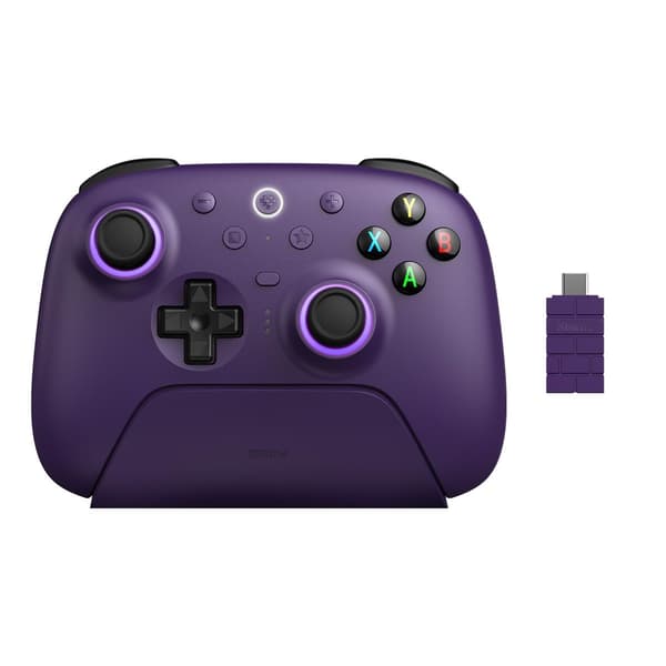 8BitDo Ultimate 2 Trådløs Kontroller 2.4Ghz Lilla