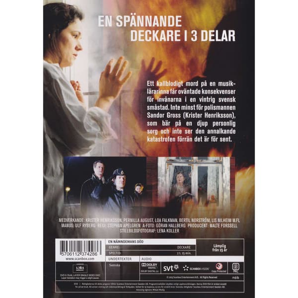 En nämndemans död DVD (Brukt)