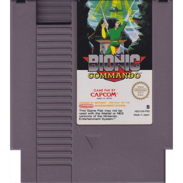 Bionic Commando Nintendo NES DAS (Brugt)