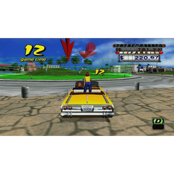 Crazy Taxi Playstation 2 PS2 (Brukt)