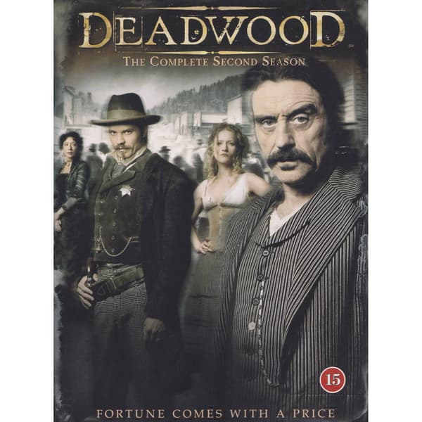 Deadwood The Complete Second Season DVD (Brukt)