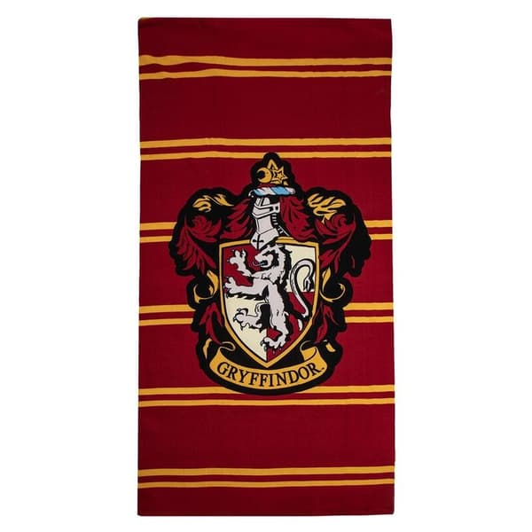 Harry Potter Gryffindor Mikrofiber Badehåndklæde 90x180 cm