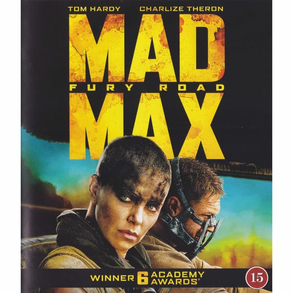 Mad Max Fury Road Blu-Ray (Brukt)