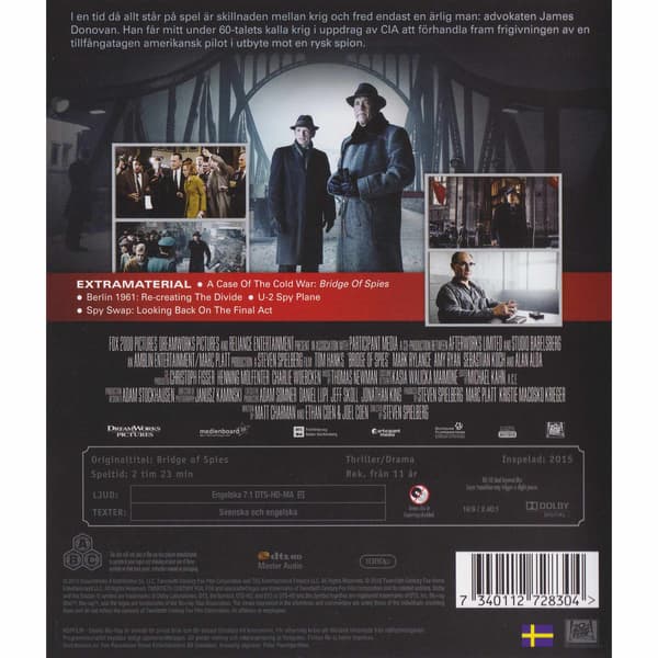 Spionerna Bro Blu-Ray (Brukt)