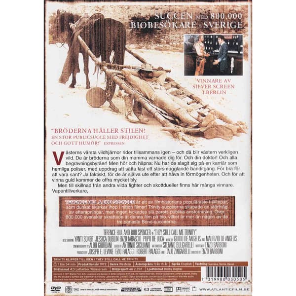 Trinity klipper till igen DVD (Brukt)