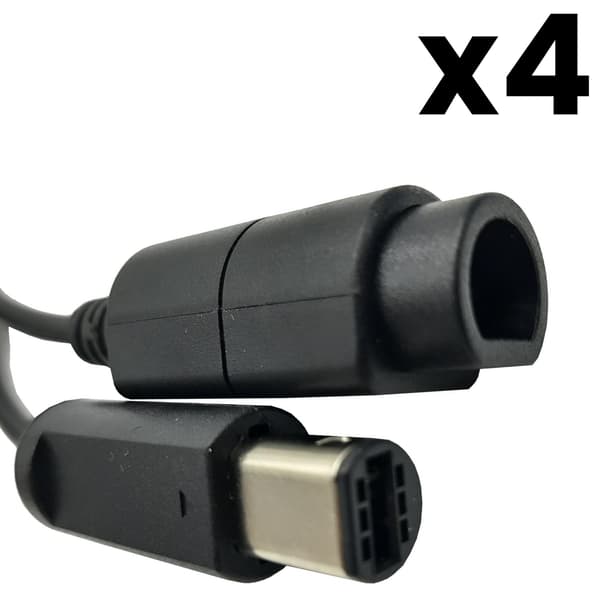 Förlängningskabel Handkontroll x 4 Nintendo Gamecube