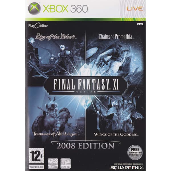 Final Fantasy XI Online 2008 Edition Xbox 360 (Brukt)