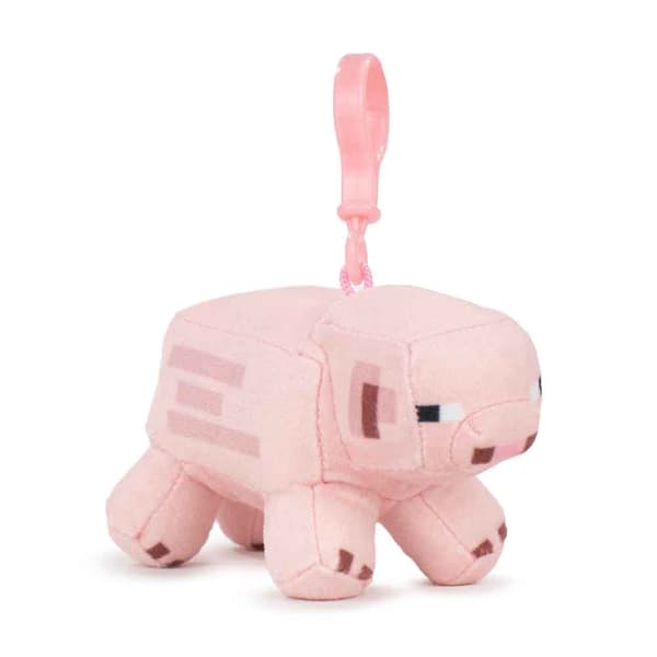Minecraft assorted plush keychain 12cm