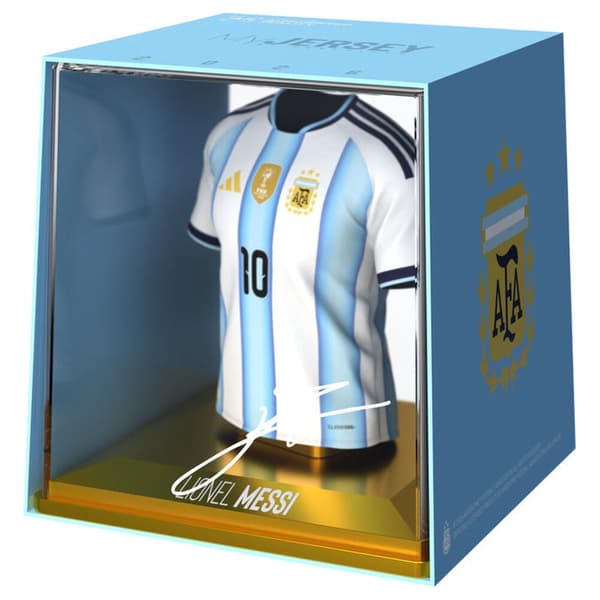 World Cup Argentina Messi mini t-shirt figure