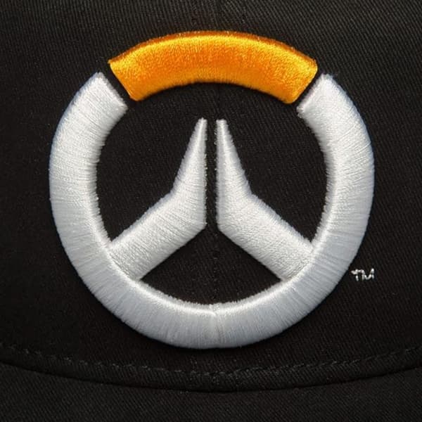 Overwatch Logo Snapback Keps Svart
