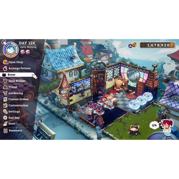Potionomics Masterwork Edition Nintendo Switch IMPORT Multi-Language in game