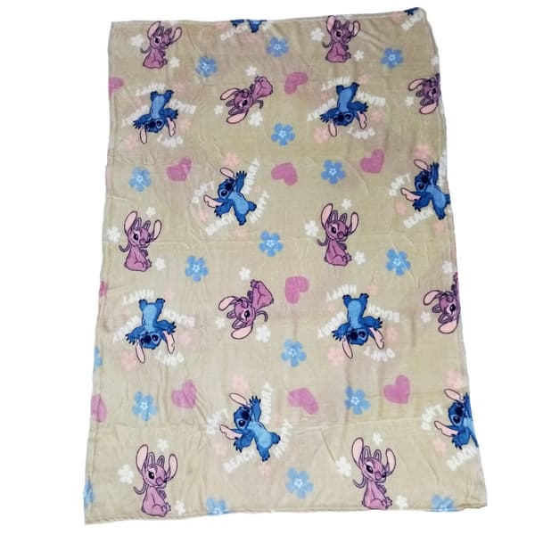Disney Stitch coral blanket 110x150cm