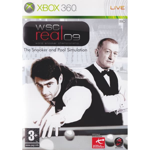 WSC Real 09 Xbox 360 (Brukt)