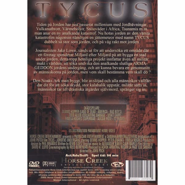 Tycus DVD (Käytetty)