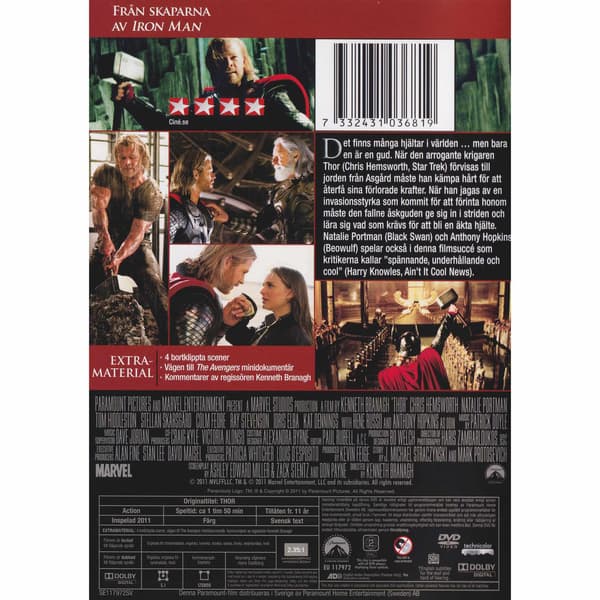 Thor DVD (Begagnad)