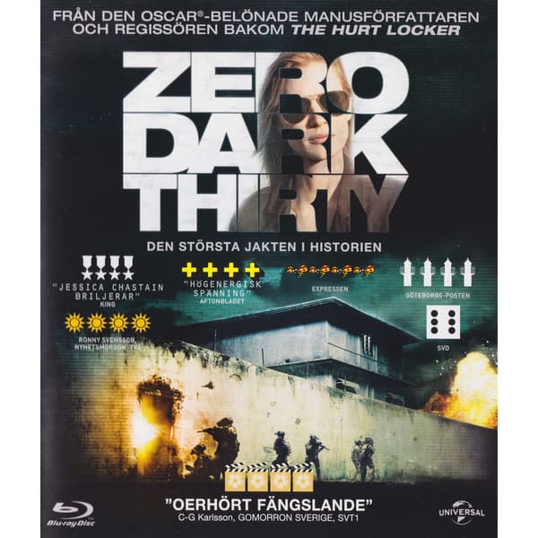 Zero Dark Thirty Blu-Ray (Käytetty)