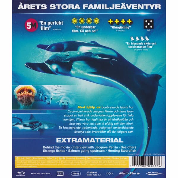 Oceans Blu-Ray (Begagnad)