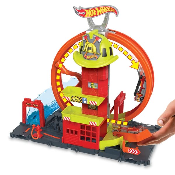 Hot Wheels City Super Fire Station