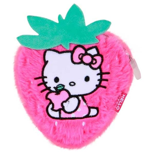 Hello Kitty Strawberry plush purse