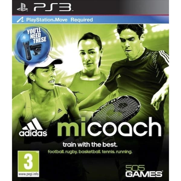 Adidas miCoach The Basics Playstation 3 PS3