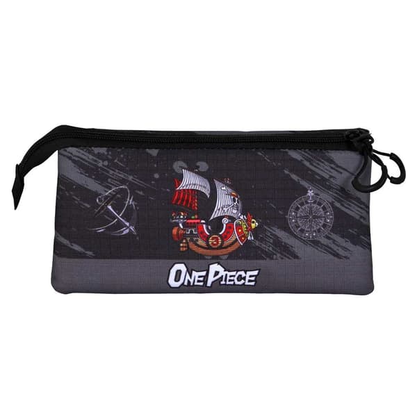 One Piece triple pencil case
