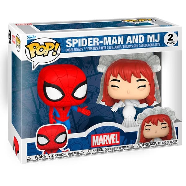 POP pack 2 figures Marvel Spider-Man and MJ