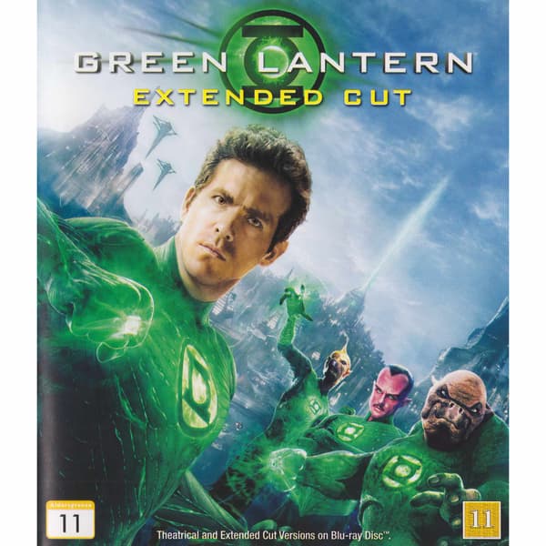 Green Lantern Extended Cut Blu-Ray (Käytetty)