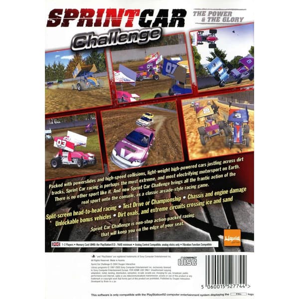 Sprint Car Challenge Playstation 2 PS2 (Brugt)