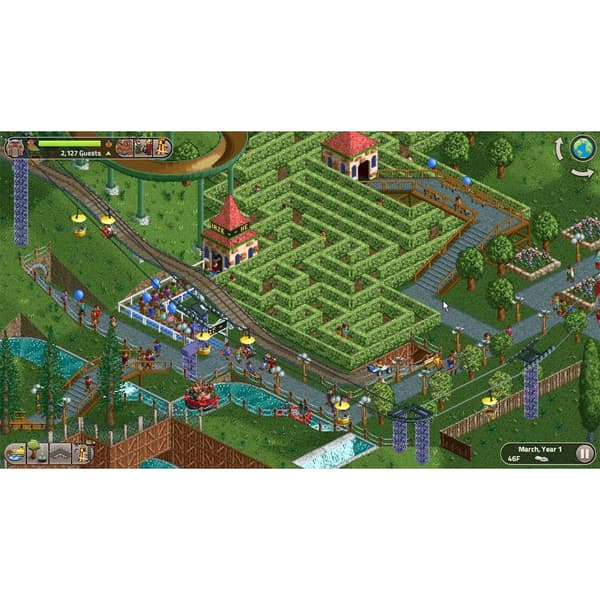 Roller Coaster Tycoon Classic Nintendo Switch
