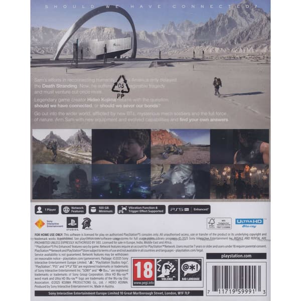 Death Stranding 2 On The Beach Playstation 5 PS5