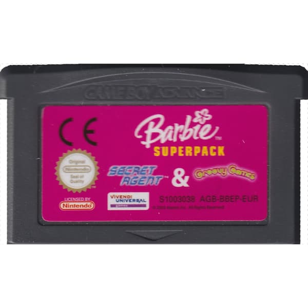 Barbie Superpack Gameboy Advance (Begagnad)