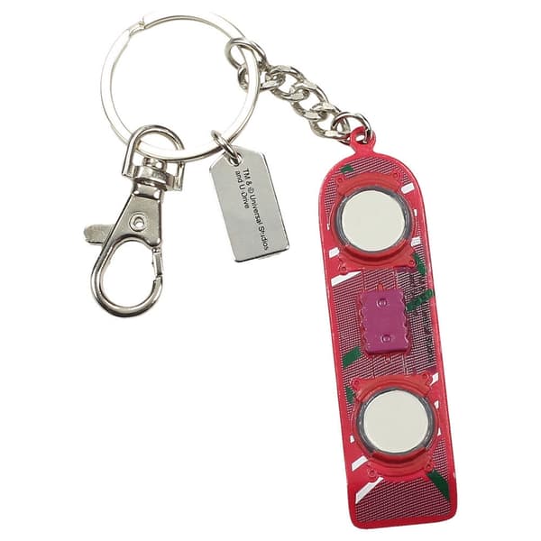 Back to the Future Marty Hoverboard keychain