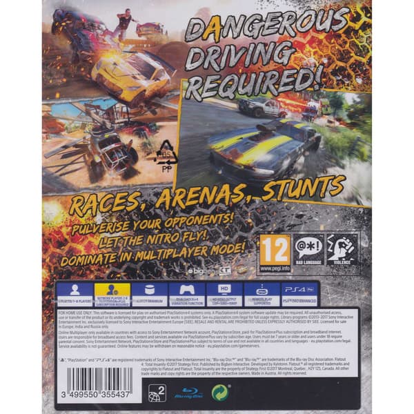 Flatout 4 Total Insanity Playstation 4