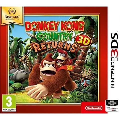 Donkey Kong Country Returns 3D Nintendo 3DS Selects