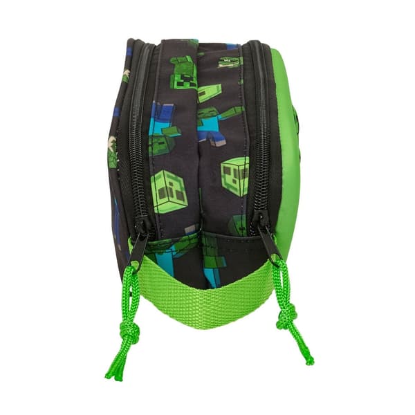 Minecraft 3D double pencil case