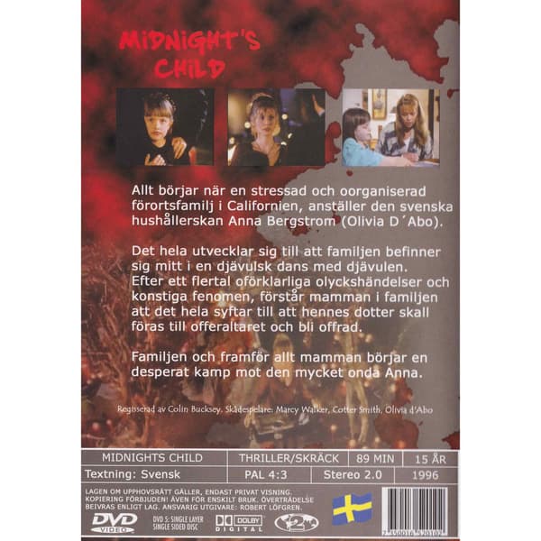 Midnights Child DVD (Käytetty)
