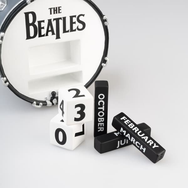 The Beatles 3D perpetual calendar