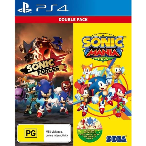 Sonic Mania Plus & Sonic Forces Double Pack Playstation 4 PS4