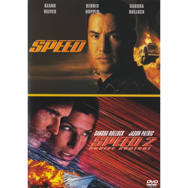 Speed & Speed 2 DVD (Brukt)