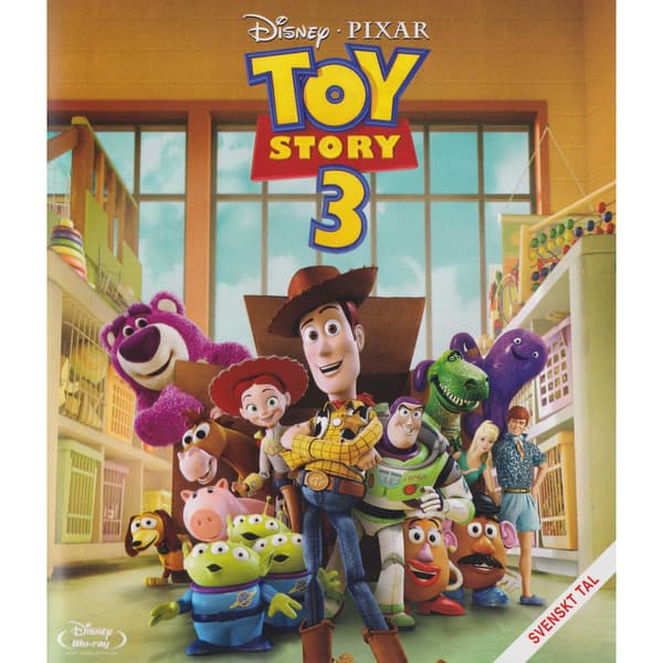 Toy Story 3 Blu-Ray (Brukt)