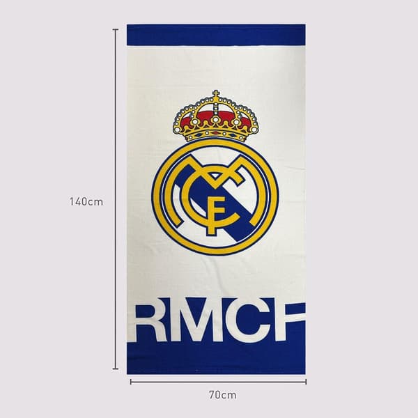 Real Madrid Mikrofiber Badehåndkle 70x140 cm