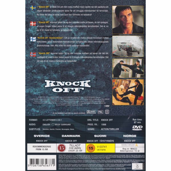 Knock Off DVD (Käytetty)