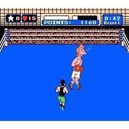 Punch-Out Mike Tyson Nintendo NES EEC (Begagnad)