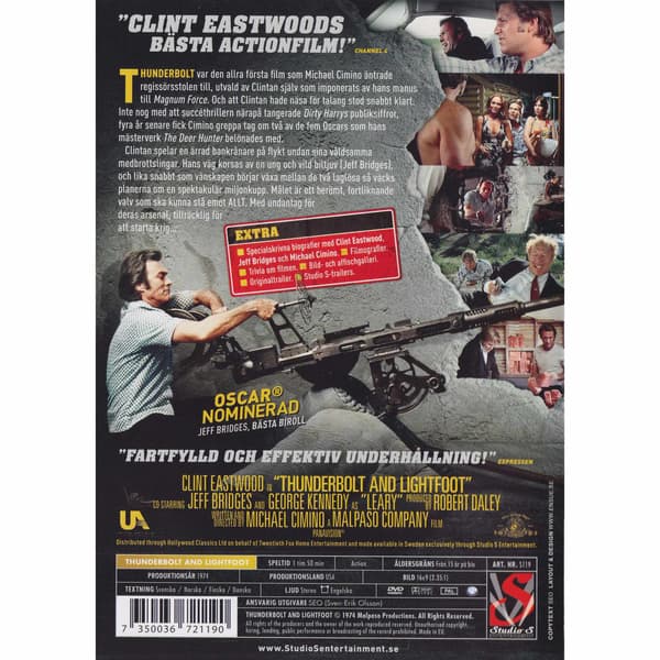 Thunderbolt DVD (Brukt)