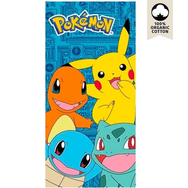 Pokémon Badehåndklæde Bomuld 140x70 cm