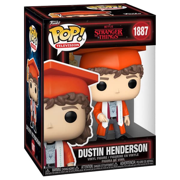 POP figure Stranger Things Dustin Henderson