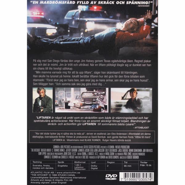 Liftaren DVD (Begagnad)